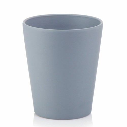 Osłonka na storczyka ceramiczna Ø13, szara matowa - Polnix