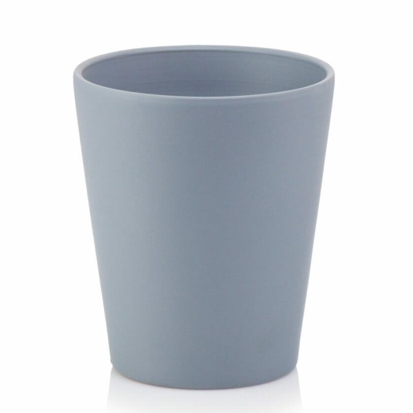 Osłonka na storczyka ceramiczna Ø13, szara matowa - Polnix