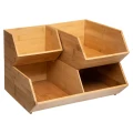 Organizer kuchenny na blat Bambou L, z bambusa - 5five