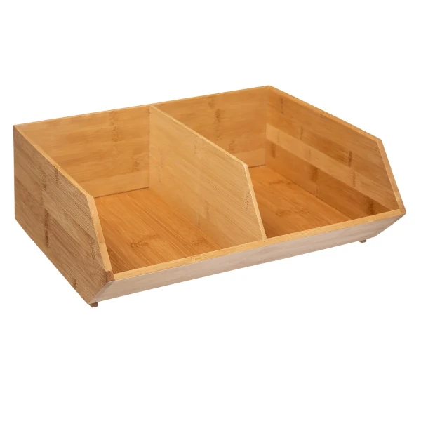 Organizer kuchenny na blat Bambou L, z bambusa - 5five