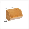 Organizer kuchenny na blat Bambou S, z bambusa - 5five