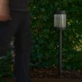 Lampa ogrodowa solarna z czujnikiem ruchu Coupar, czarna - Nordlux