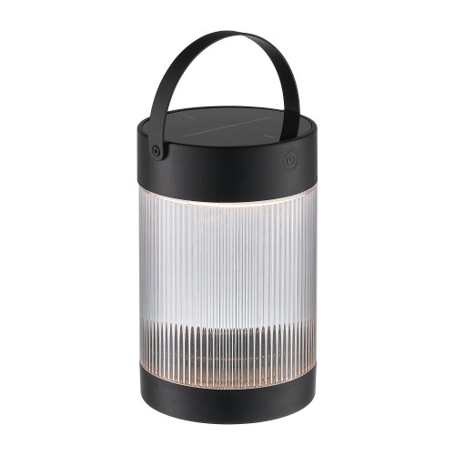 Lampa solarna przenośna Coupar, czarna - Nordlux
