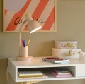 Lampka biurkowa z uchwytem na telefon Devone, Dusty Rose - Nordlux