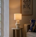 Lampa ceramiczna stołowa Dugan, beżowa - Nordlux