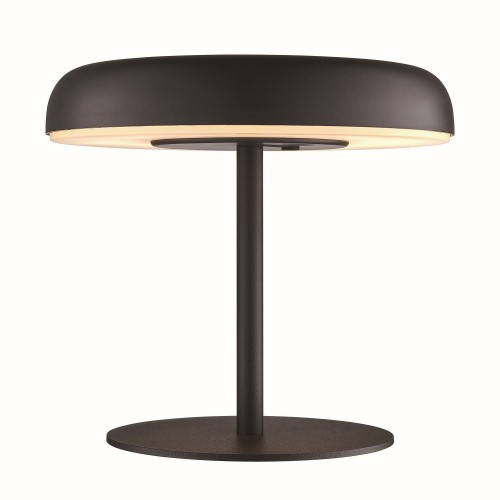 Lampa stołowa solarna Elmer, czarna - Nordlux