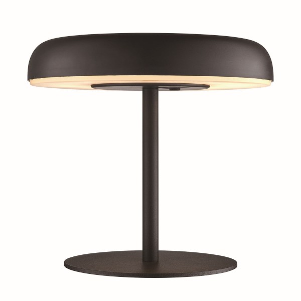 Lampa stołowa solarna Elmer, czarna - Nordlux