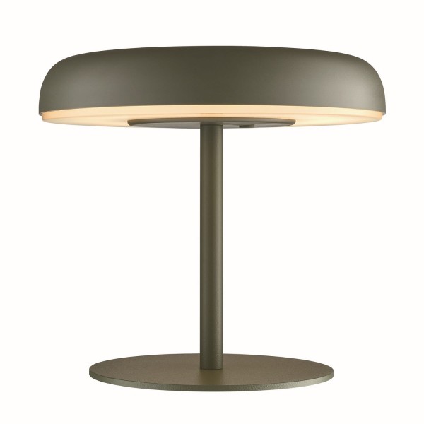Lampa stołowa solarna Elmer, zielona - Nordlux