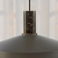 Nowoczesna lampa wisząca z oprawą z marmuru Elvas, brązowa - Nordlux