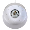 Minimalistyczna lampa wisząca Matis, biała - Nordlux