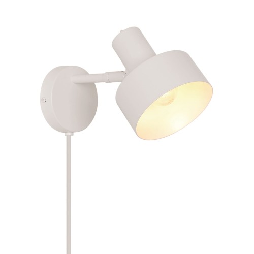 Minimalistyczny kinkiet Matis, biały - Nordlux