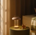 Przenośna lampka stołowa Mirano, różowa - Nordlux