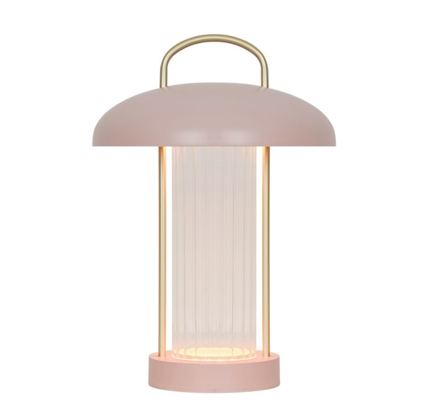 Przenośna lampka stołowa Mirano, różowa - Nordlux