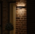 Solarny kinkiet zewnętrzny z czujnikiem ruchu Monay Round, czarny - Nordlux