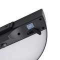 Solarny kinkiet zewnętrzny z czujnikiem ruchu Monay Round, czarny - Nordlux