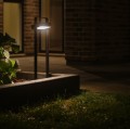 Ogrodowa lampa solarna z czujnikiem ruchu Saulio Solar, czarna - Nordlux