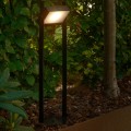 Ogrodowa lampa solarna z czujnikiem ruchu Saulio Solar, czarna - Nordlux