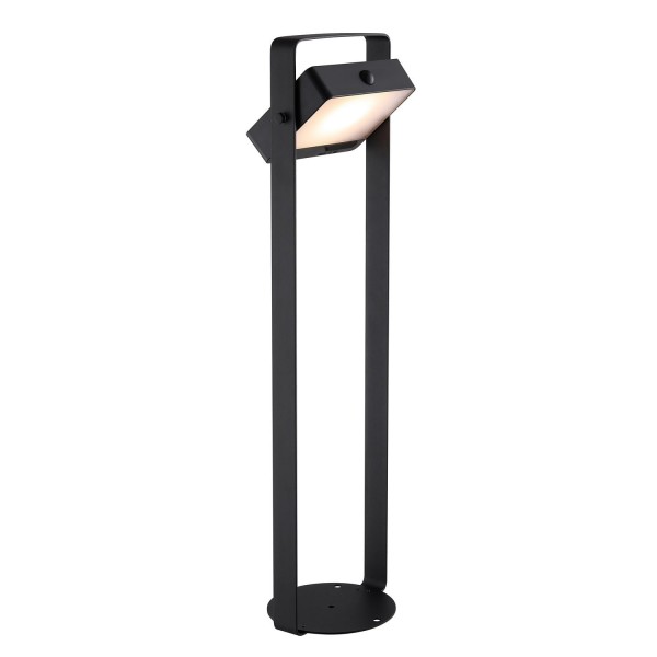 Ogrodowa lampa solarna z czujnikiem ruchu Saulio Solar, czarna - Nordlux