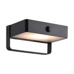 Kinkiet solarny z czujnikiem ruchu Saulio Solar, czarny - Nordlux