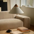 Lampa wisząca stożkowy klosz Kinto, biała - DFTP by Nordlux