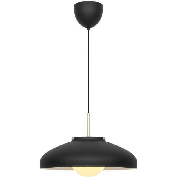 Nowoczesna lampa wisząca Latif, czarna - DFTP by Nordlux