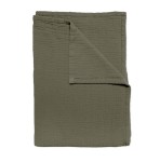 Narzuta na łóżko z teksturą Denise 170x250, khaki - Himla