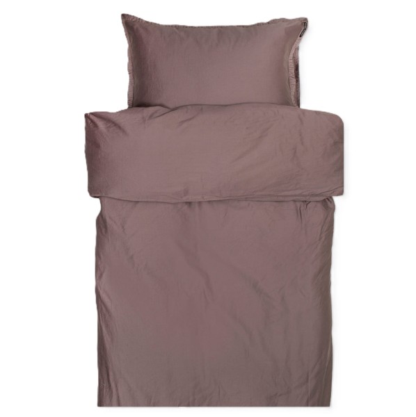 Pościel satynowa poszwa na kołdrę 200x200 Soul Maroon, 300 tc - Himla