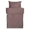 Pościel satynowa poszwa na kołdrę 200x220 Soul Maroon, 300 tc - Himla