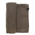 Lniany obrus na stół 145x250 Sunshine Coffee - Himla
