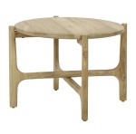 Round wooden serving tray Laurel Natural 55 - Pomax