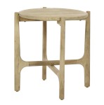 Wooden serving tray round black Laurel Black 45 - Pomax