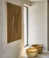 Duży obraz na ścianę z juty w ramie Ondula 143x103 - Pomax