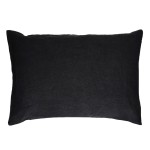 Poduszka dekoracyjna lniana Alpha Basics 70x50, storm grey - Pomax
