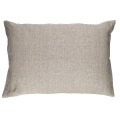 Poduszka dekoracyjna lniana Alpha Basics 70x50, natural - Pomax