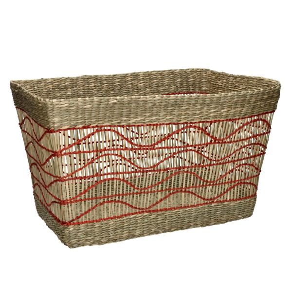 Wicker paper container Osteria black - Pomax