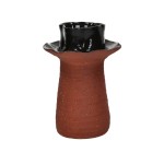 Bottle vase Yarim L, terracotta - Pomax