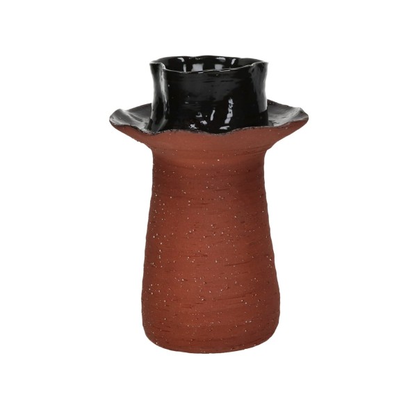 Bottle vase Yarim L, terracotta - Pomax