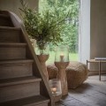 Wysoki świecznik podłogowy mango Arbre 82, naturalny - Pomax