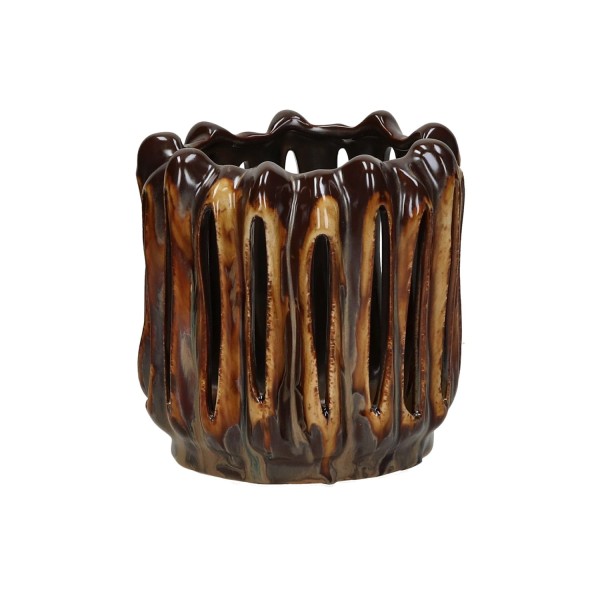 Wooden candleholder Candle Plate - Bazar Bizar