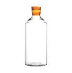 Karafka ze szkła borokrzemowego z paskiem Tarifa 1.4L, bursztyn - Pomax