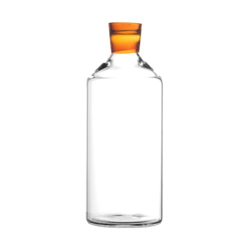 Karafka ze szkła borokrzemowego z paskiem Tarifa 1.4L, bursztyn - Pomax