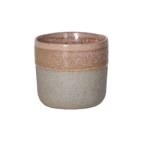 Kubek z kamionki bez ucha Spiro 160 ml powder pink, 6-pak - Pomax