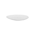 Talerzyki do ciasta owalne porcelanowe Porcelino białe, 6 szt - Pomax