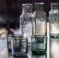 Niskie szklanki ze szkła bąbelkowego Vico, bezbarwne, 6 szt - Pomax