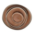 Talerze obiadowe Primeval, terracotta, 6 szt - Pomax