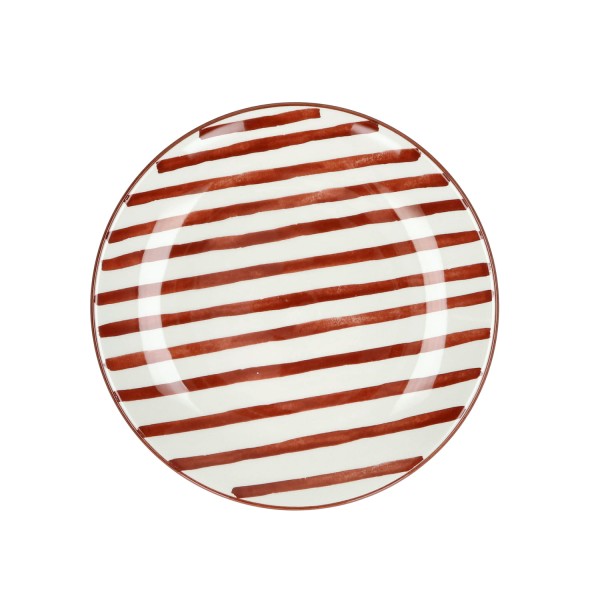 Talerze deserowe porcelanowe Mykonos rust, 4 szt - Pomax