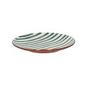 Talerze deserowe porcelanowe Mykonos zielone, 4 szt - Pomax