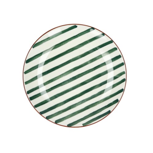 Talerze deserowe porcelanowe Mykonos zielone, 4 szt - Pomax