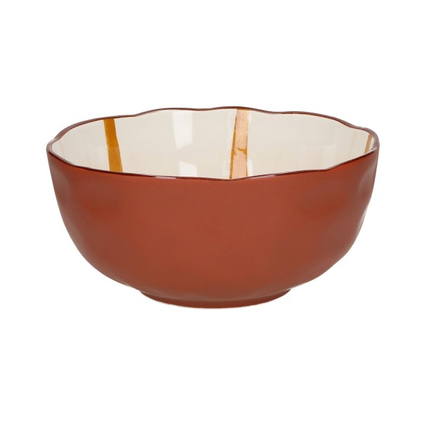 Serving bowl with lid Burned Curry-18 - Bazar Bizar