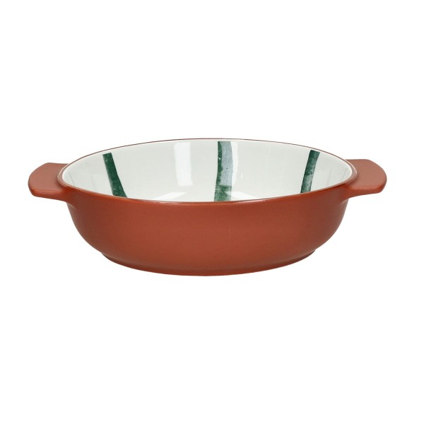 Serving plate Burned-25 - Bazar Bizar